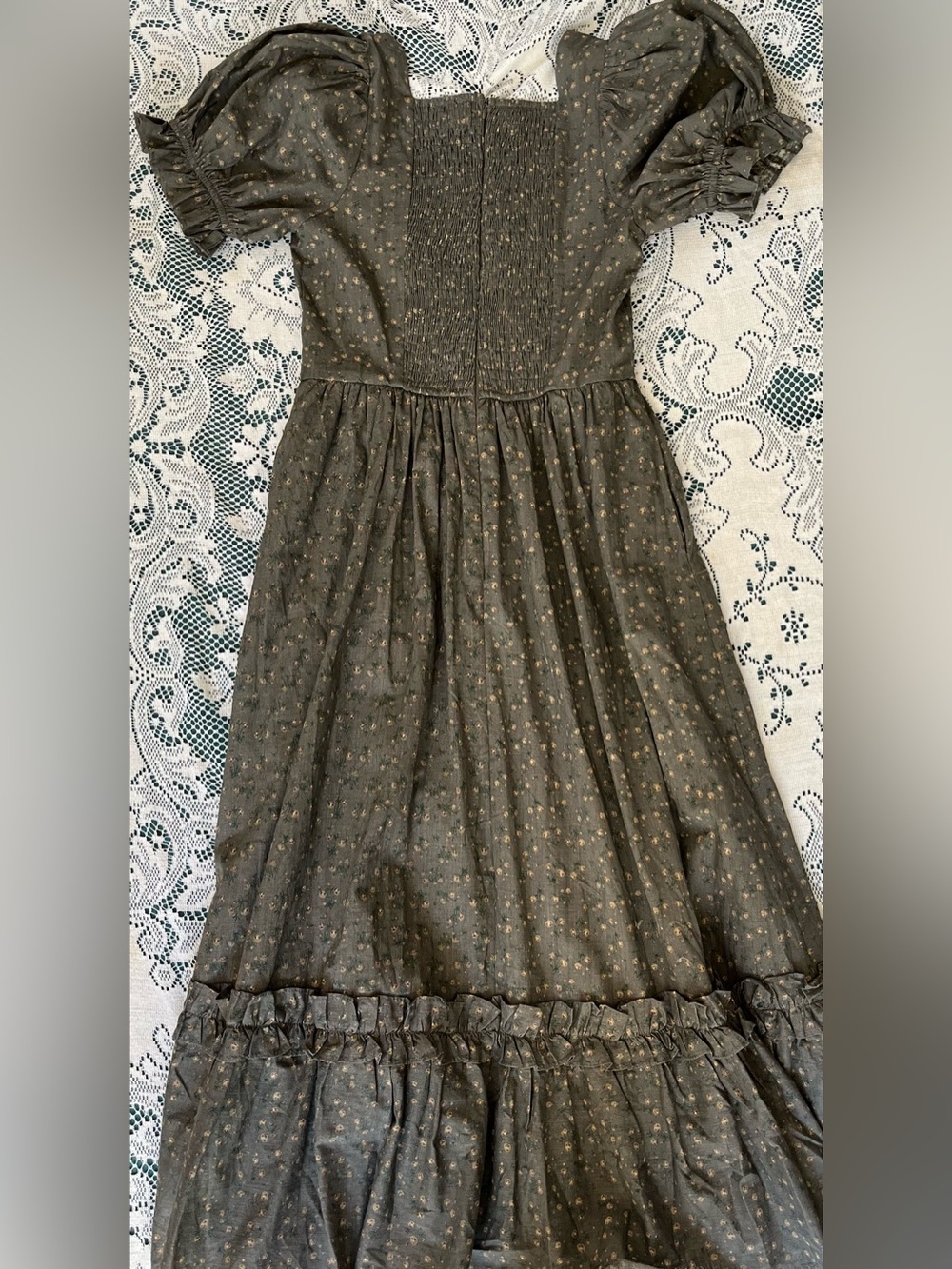 Storia Dahl Clothing Anya Dress Small, Floral, Cottage Core Dress - Picture 8 of 10